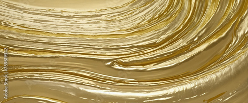 Golden stcolorfuln of pcolorfulnt. Golden brush stroke. Element for design.