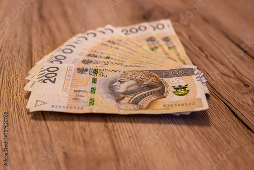 bundle of money - 200 PLN