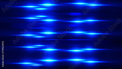 Blue metallic background, shiny striped 3D metal abstract background.