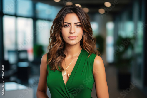 Young beautiful woman standing confidently Free Download Young beautiful woman standing confidently - GFXLoad