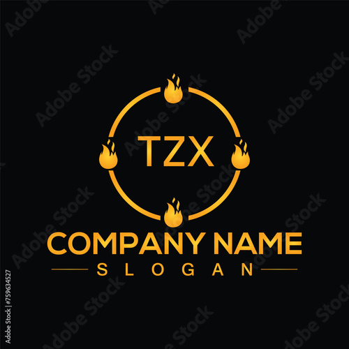 Creative SZZ letter logo design for your business brands photo