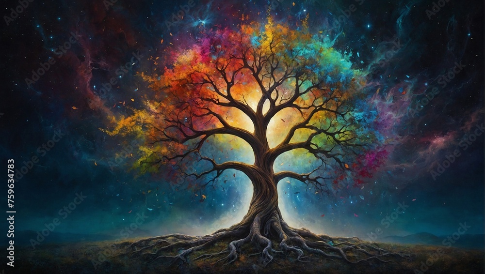 Radiance of the Eternal Tree: A Contemporary Tribute to Yggdrasil Radiance of the Eternal Tree: A Contemporary Tribute to Yggdrasil