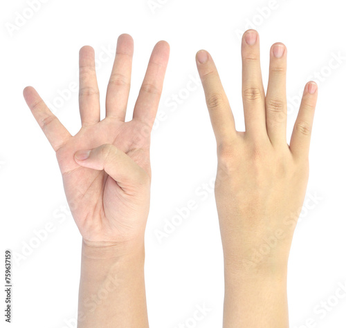 symbol of woman hand isolated . PNG