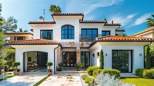 Beautiful modern villa in Mediterranean style