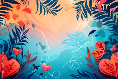 abstract background for Zoo Lover's Day
