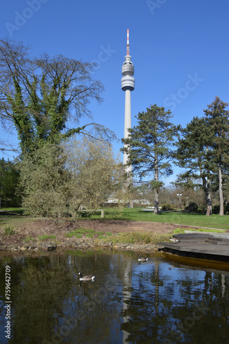 Florian Tower in Westfalenpark,Dortmund, Germany.