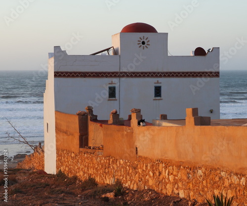 Sunset on the Moroccan coast