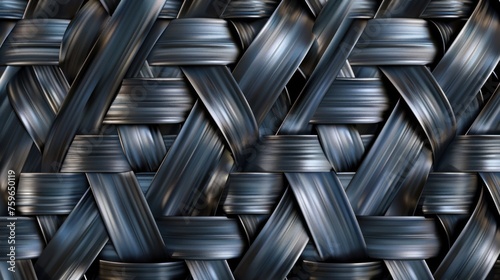 Abstract wallpaper featuring a lattice of carbon fiber