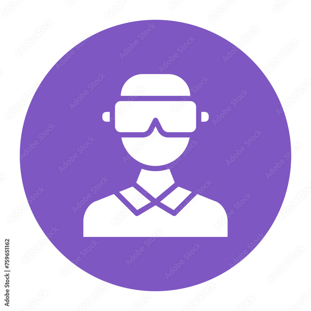 VR Headset icon vector image. Can be used for Gaming Ecommerce. VR Headset icon vector image. Can be used for Gaming Ecommerce.