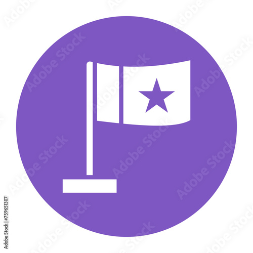 Flagship icon vector image. Can be used for Game Design.