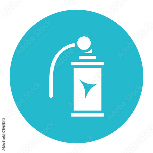 Flash Bang icon vector image. Can be used for Battle Royale.