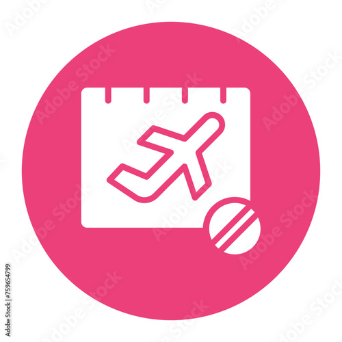 Overbooking icon vector image. Can be used for Airline.