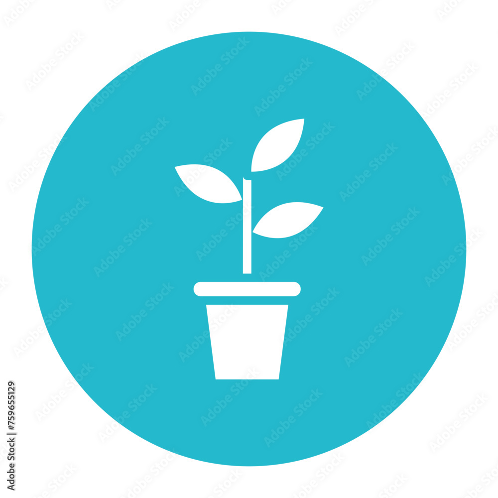 Plant icon vector image. Can be used for Industry.