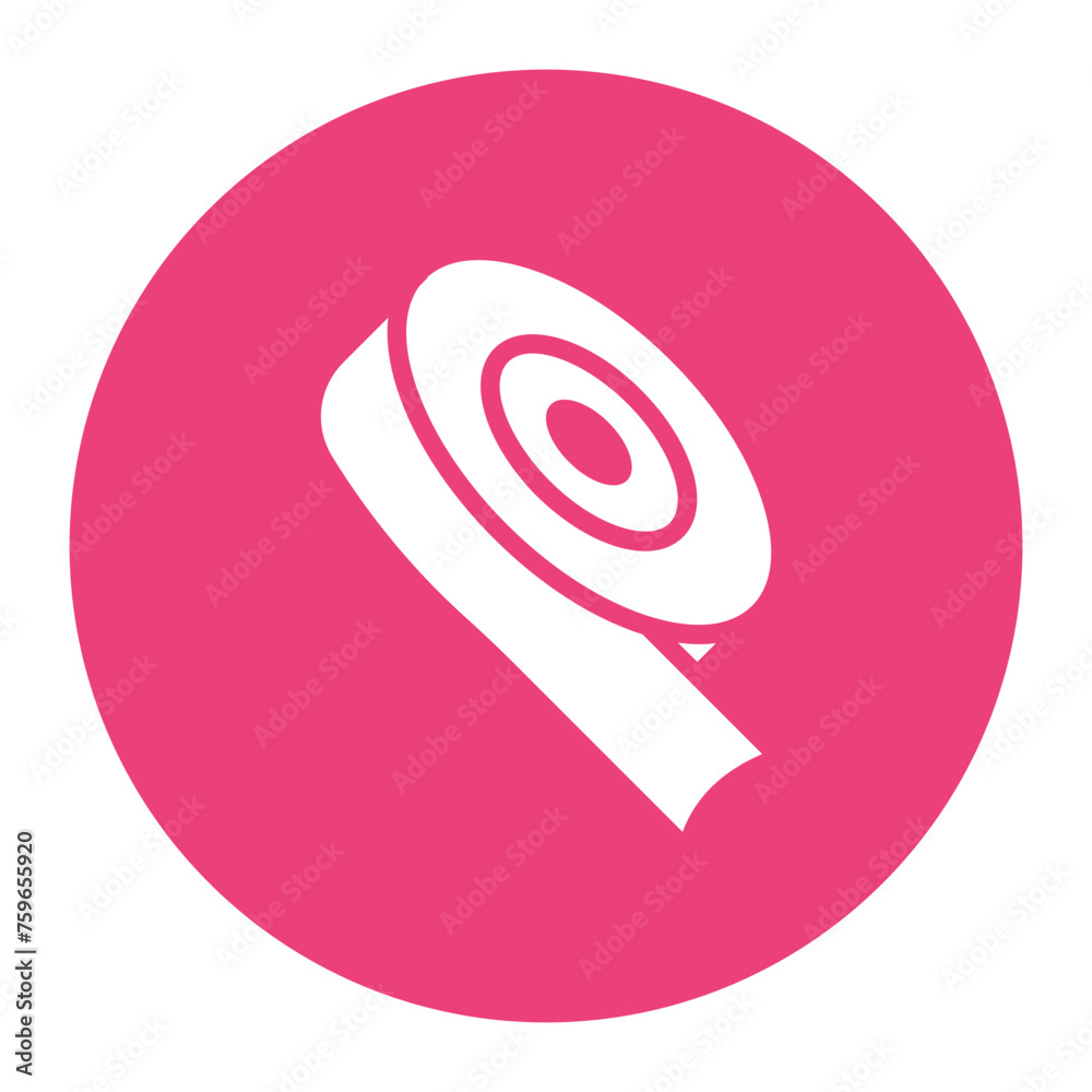 Tape icon vector image. Can be used for Science. Tape icon vector image. Can be used for Science.
