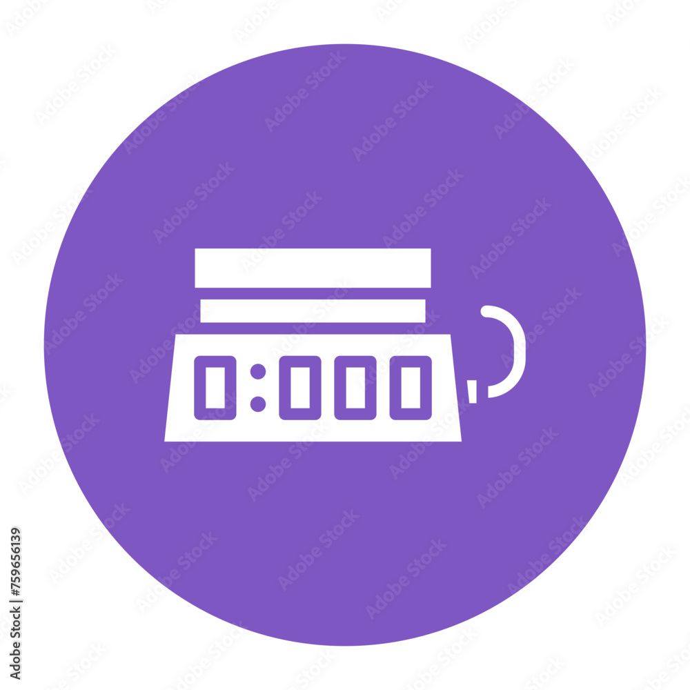 Electronic Balance icon vector image. Can be used for Science. Electronic Balance icon vector image. Can be used for Science.
