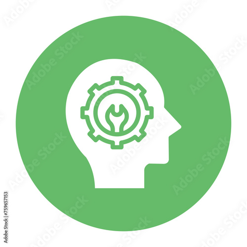 Self Control icon vector image. Can be used for Personality Traits.