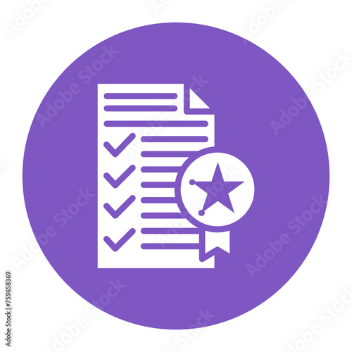 Authenticity icon vector image. Can be used for Leadership.