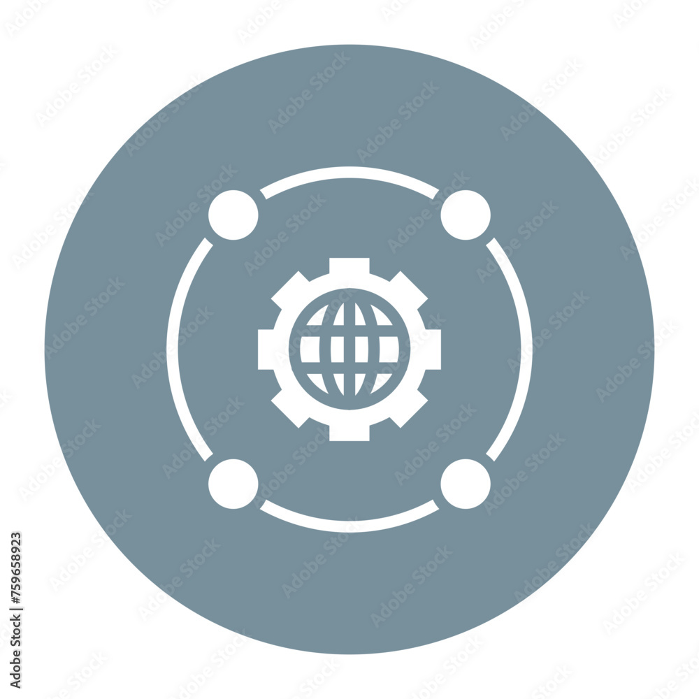Network Integration icon vector image. Can be used for Networking. Network Integration icon vector image. Can be used for Networking.