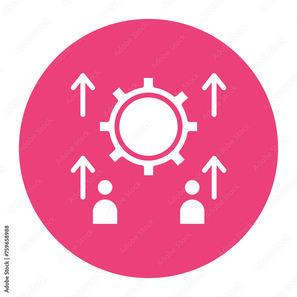 Synergy icon vector image. Can be used for Business Analytics. Synergy icon vector image. Can be used for Business Analytics.