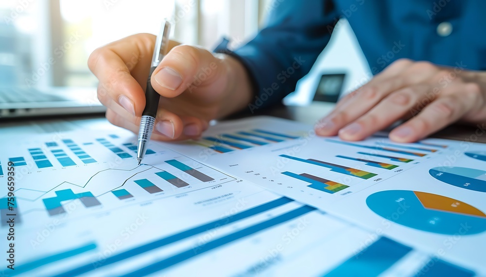 Market Researcher Conducting Consumer Trends Survey, A Close-Up Analysis