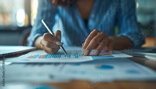 Market Researcher Conducting Consumer Trends Survey, A Close-Up Analysis