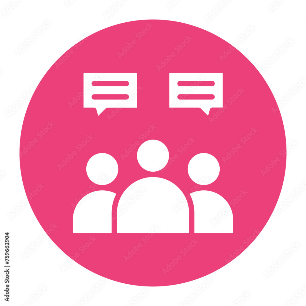 Chat Group icon vector image. Can be used for Friendship. Chat Group icon vector image. Can be used for Friendship.