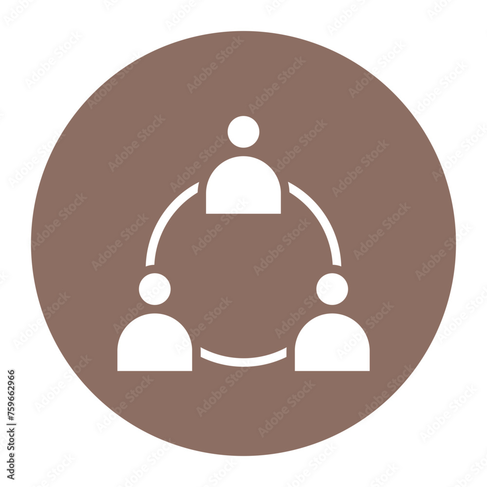 Friend Circle icon vector image. Can be used for Friendship. Friend Circle icon vector image. Can be used for Friendship.