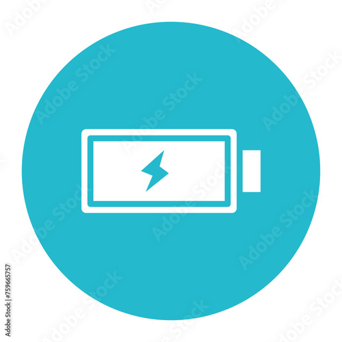 Charge Battery icon vector image. Can be used for Battery and Power.