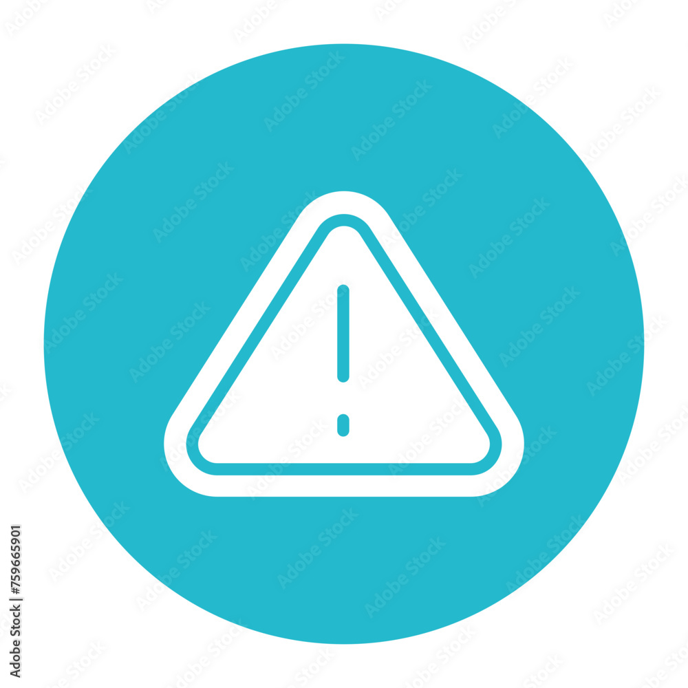 Warning icon vector image. Can be used for Battery and Power. Warning icon vector image. Can be used for Battery and Power.