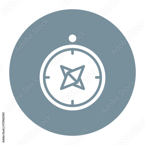 Compass icon vector image. Can be used for Shoemaker.