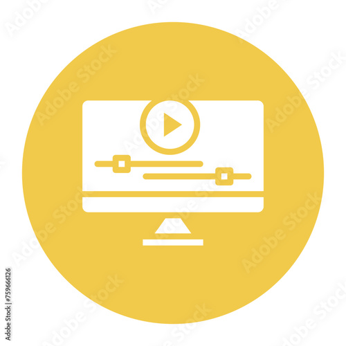 Animation icon vector image. Can be used for Art and Craft Supplies.
