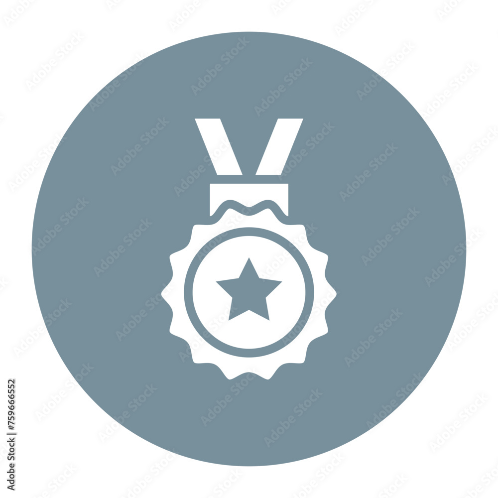 Medal icon vector image. Can be used for Archery. Medal icon vector image. Can be used for Archery.