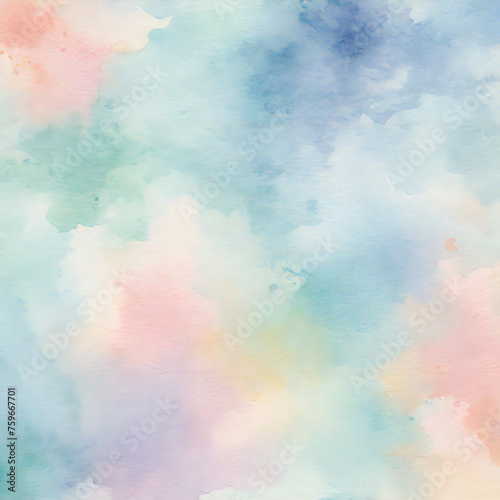 abstract watercolor wallpaper Pastel water color background Generative AI