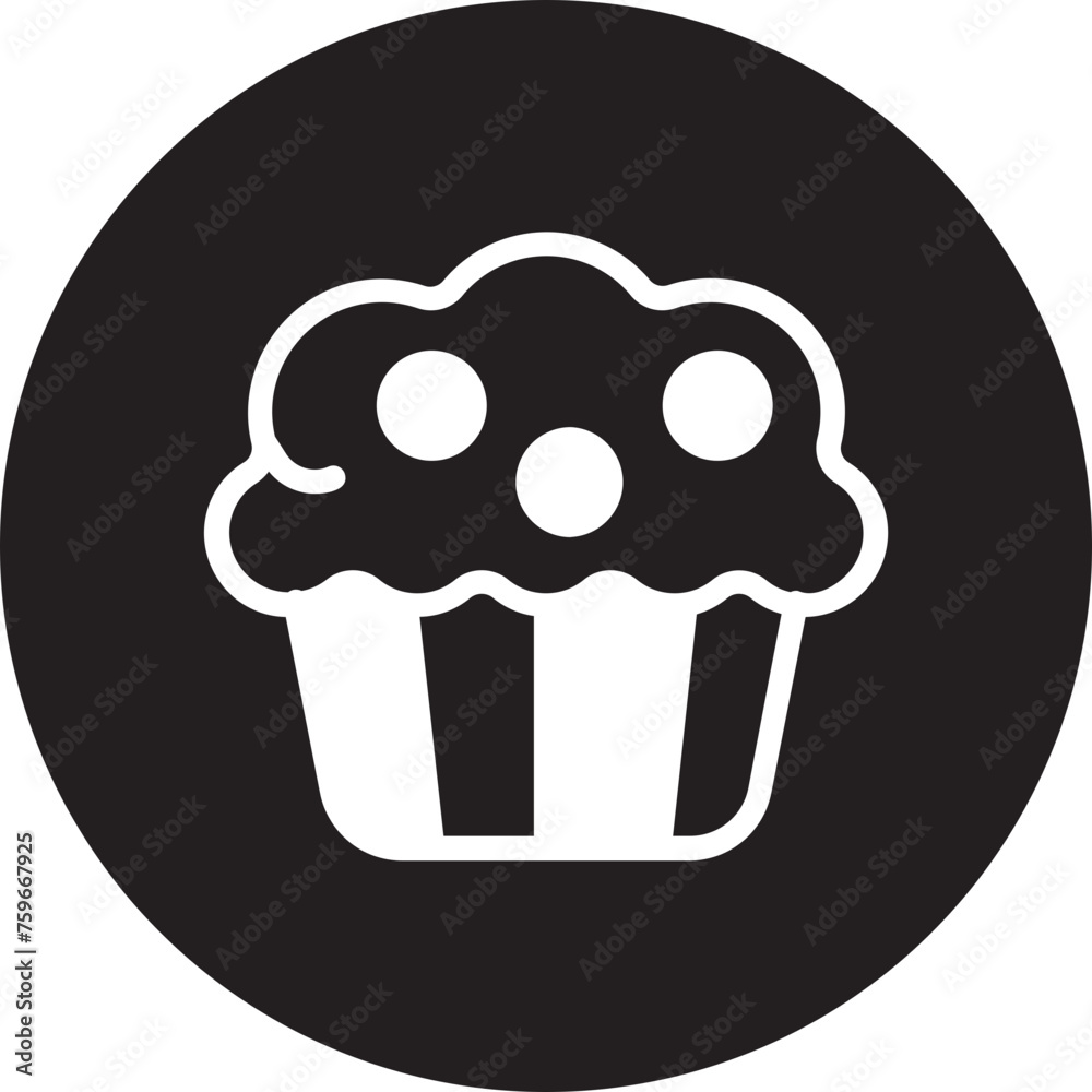 muffin glyph icon muffin glyph icon