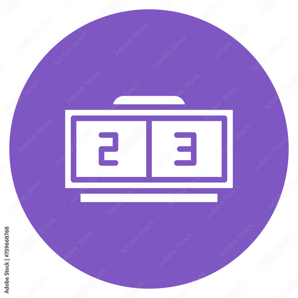 Score icon vector image. Can be used for Volleyball.