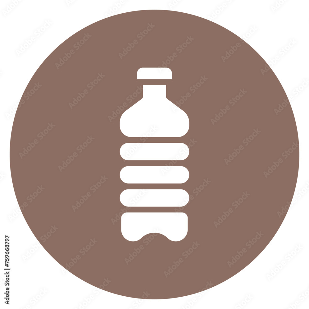 Water Bottle icon vector image. Can be used for Volleyball. Water Bottle icon vector image. Can be used for Volleyball.