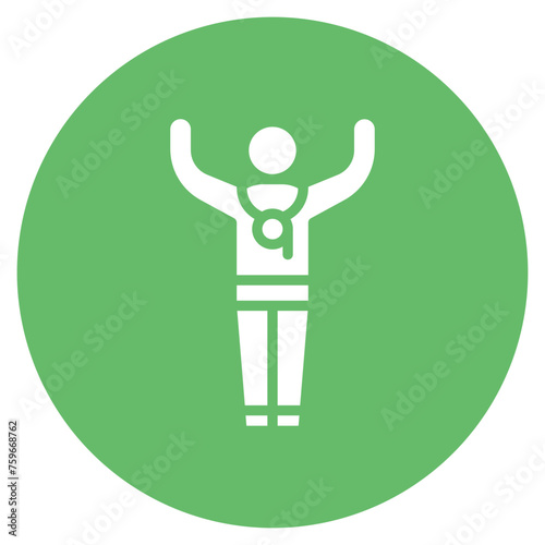 Referee icon vector image. Can be used for Volleyball.
