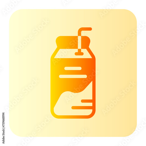 milk gradient icon