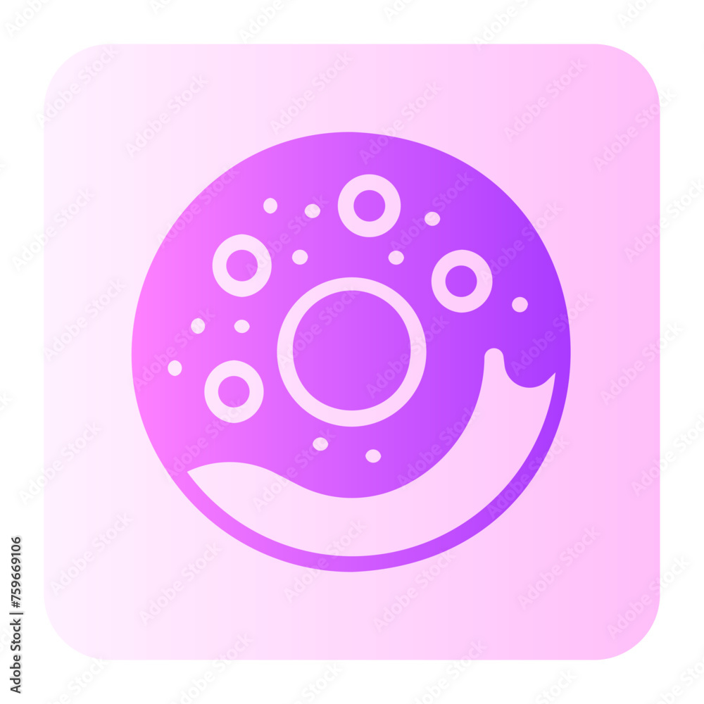 donut gradient icon donut gradient icon
