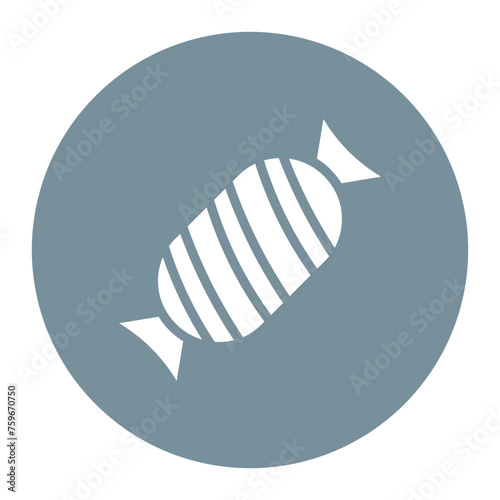 Candy icon vector image. Can be used for Nutrition.