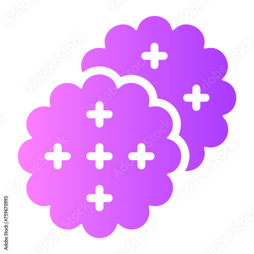 Cracker gradient icon