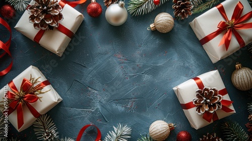 Christmas holiday background.