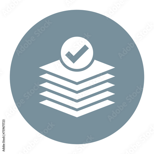 Layer icon vector image. Can be used for Printing.