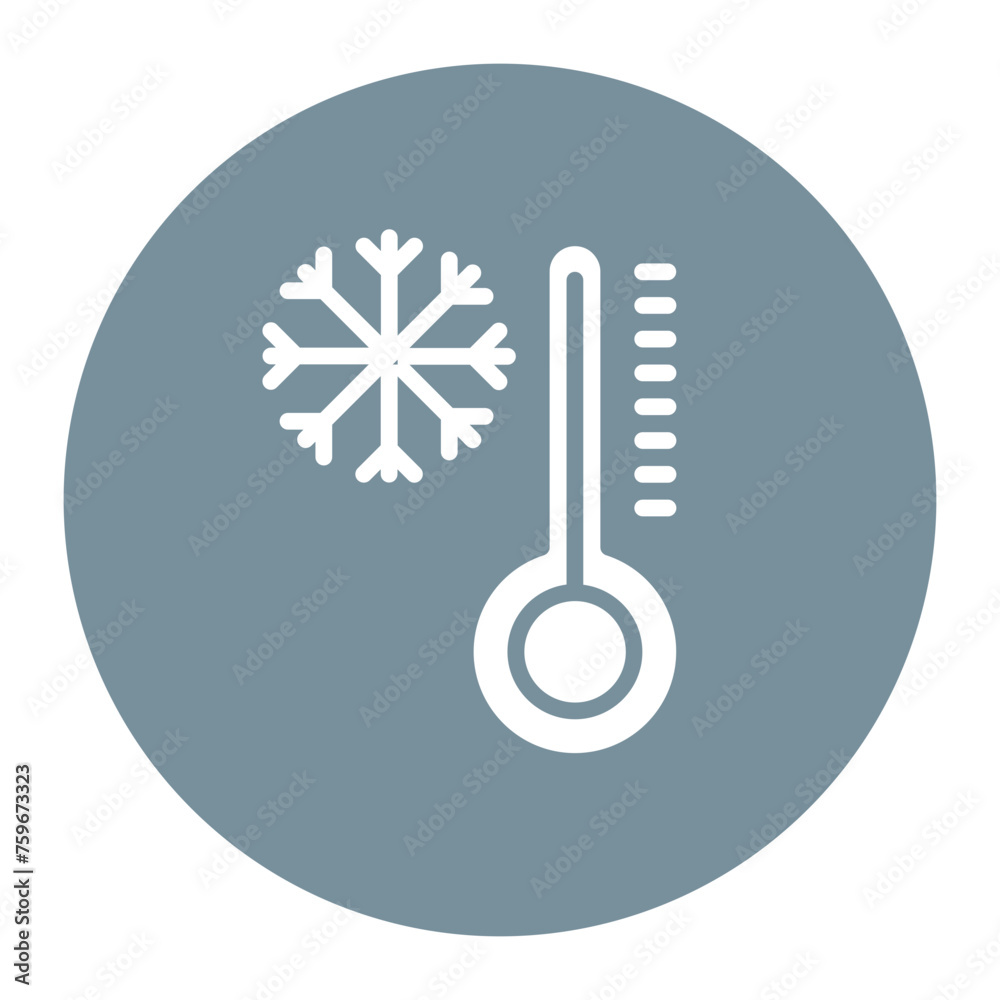 Temperature icon vector image. Can be used for Ski Resort. Temperature icon vector image. Can be used for Ski Resort.