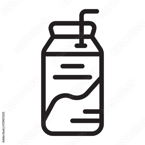 milk line icon