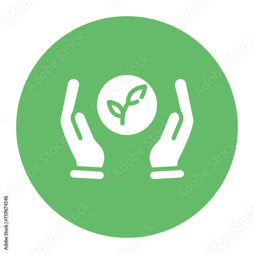 Ecology icon vector image. Can be used for Global Warming.