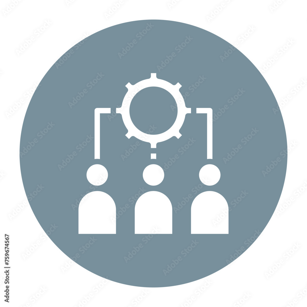 Employee Management icon vector image. Can be used for Crisis Mangement. Employee Management icon vector image. Can be used for Crisis Mangement.
