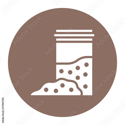 Cocaine icon vector image. Can be used for Addiction.