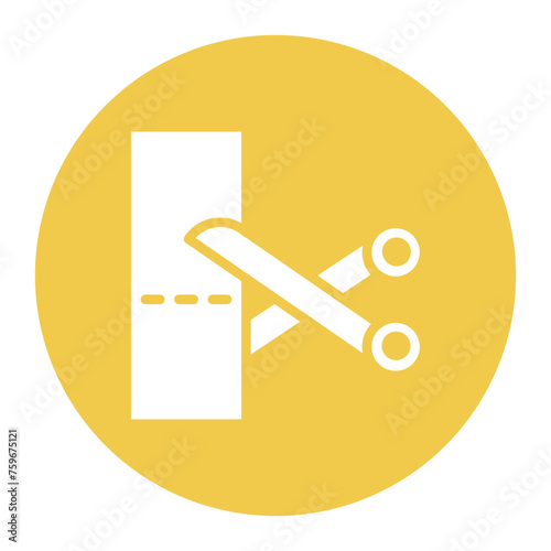 Cutting icon vector image. Can be used for Addiction.