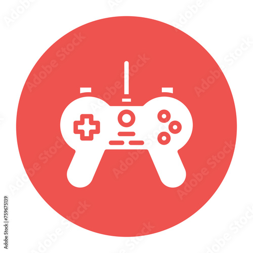 Gaming icon vector image. Can be used for Addiction.